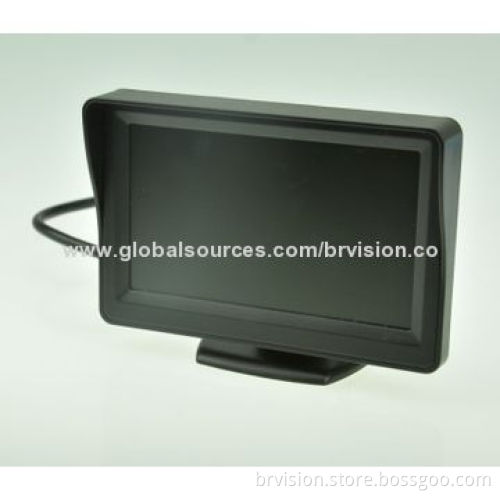 Car Rear-view System with 4.3-inch TFT LCD Monitor and Waterproof Camera